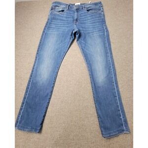 Frame Denim Jeans Mens 36 Blue Light Wash L Homme Slim Verdugo Stretch Cotton